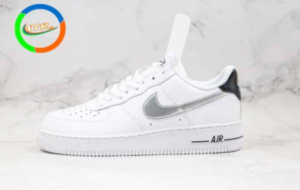 CZ4206-100 Nike Air Force 1 White Black Hollow For Sale