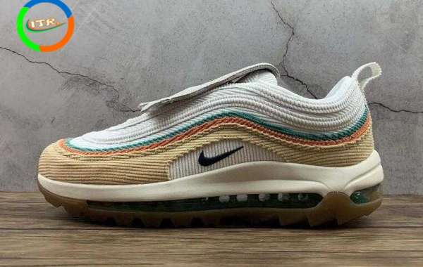 Nike Air Max 97 G NRG Celestial Gold Obsidian Sail is Best Selling
