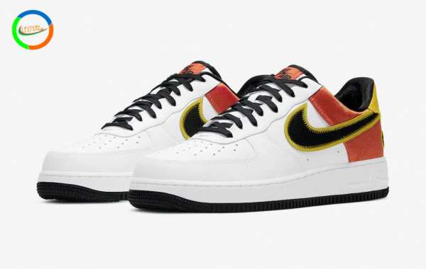 CU8070-100 Nike Air Force 1 “Raygun” will be released on January 2, 2021