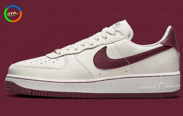 2021 New Air Force 1 Craft Got Cover with Dark Beetroot Accents