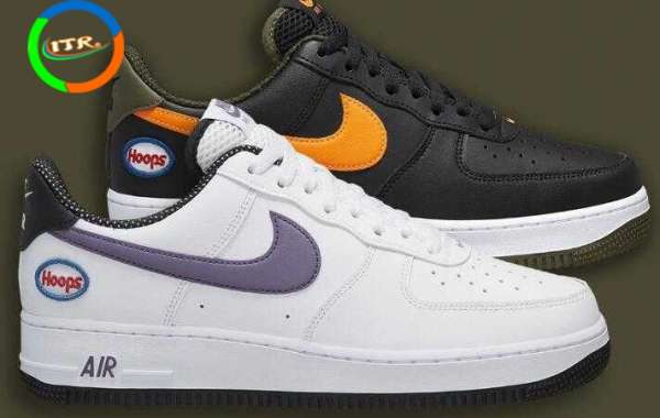 Air Force 1 Low Hoops Pack Covered by Mesh Tongues And Liners