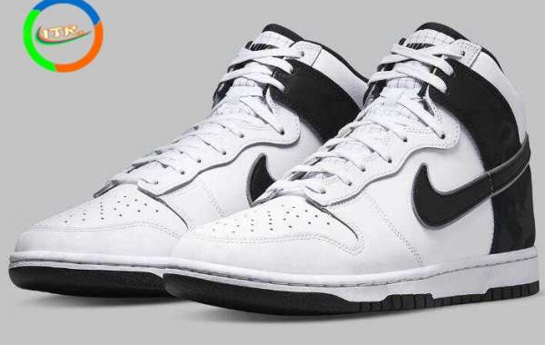 The Nike Dunk High Cover by Subtle Camo And Grid Patterns