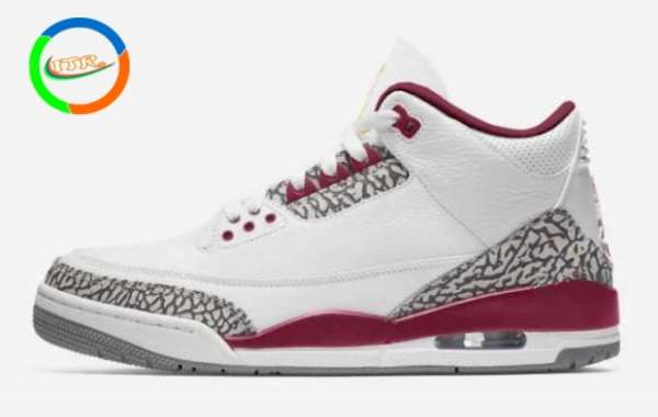 CT8532-126 Air Jordan 3 "Cardinal" Will Be Released On February 24 Of The New Year