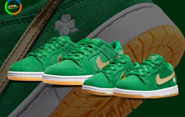 BQ6817-303 Nike SB Dunk Low “St. Patrick’s Day” Coming Soon