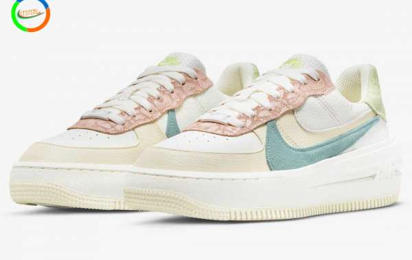 DX2671-100 Nike Air Force 1 PLT.AF.ORM "Pastel Leopard" Will Release Soon