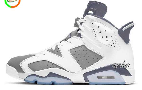 Latest 2023 Air Jordan 6 “Cool Grey” Basketball Shoes CT8529-100