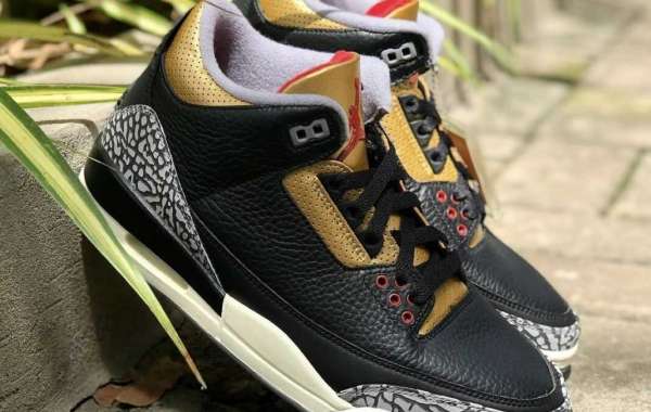 CK9246-067 Air Jordan 3 WMNS "Black Gold" Will Release On October 6th