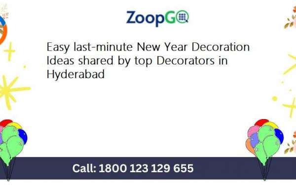 Easy last-minute New Year Decoration Ideas shared by top Decorators in Hyderabad